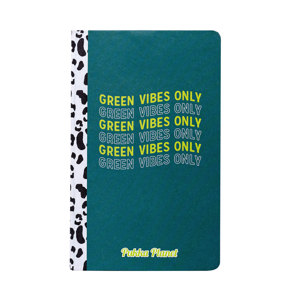 Pukka Planet Notepad Green Vibes Soft Cover Green 9704-SPP