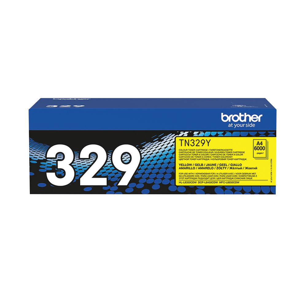 Brother TN-329Y Yellow Super High Yield Toner - TN329Y