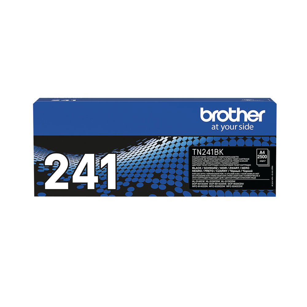 Brother TN241BK Black Toner Cartridge - TN241BK