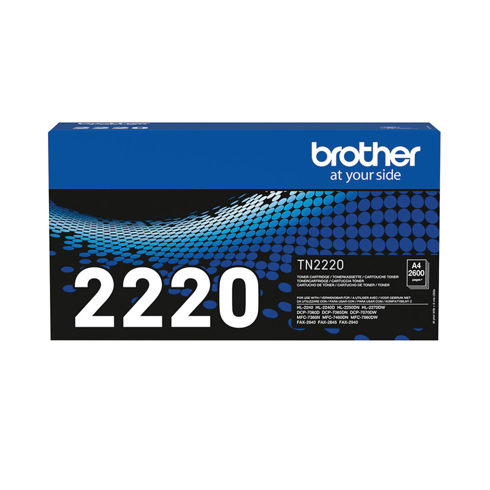 Brother TN2200 High Capacity Black Toner Cartridge - TN2220