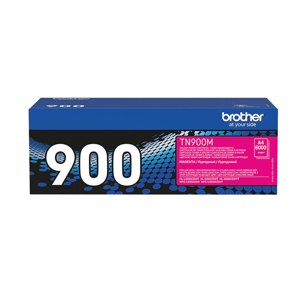 Brother TN-900M Magenta Toner Cartridge - TN900M