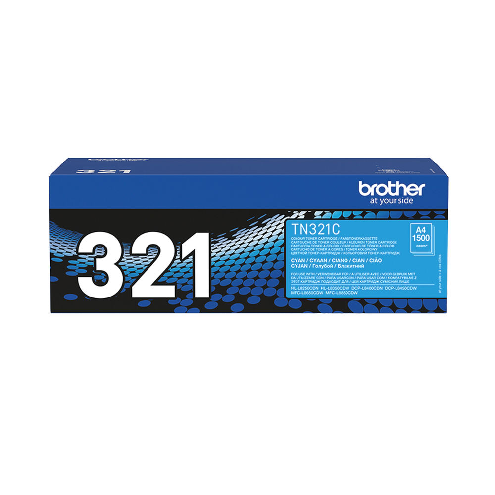 Brother TN321C Cyan Toner Cartridge - TN321C