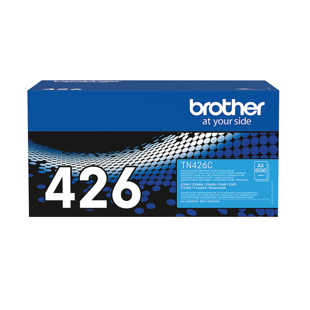 Brother 426 Cyan High Yield Toner Cartridge - TN426C