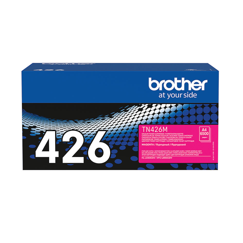 Brother 426 Magenta High Yield Toner Cartridge - TN426M