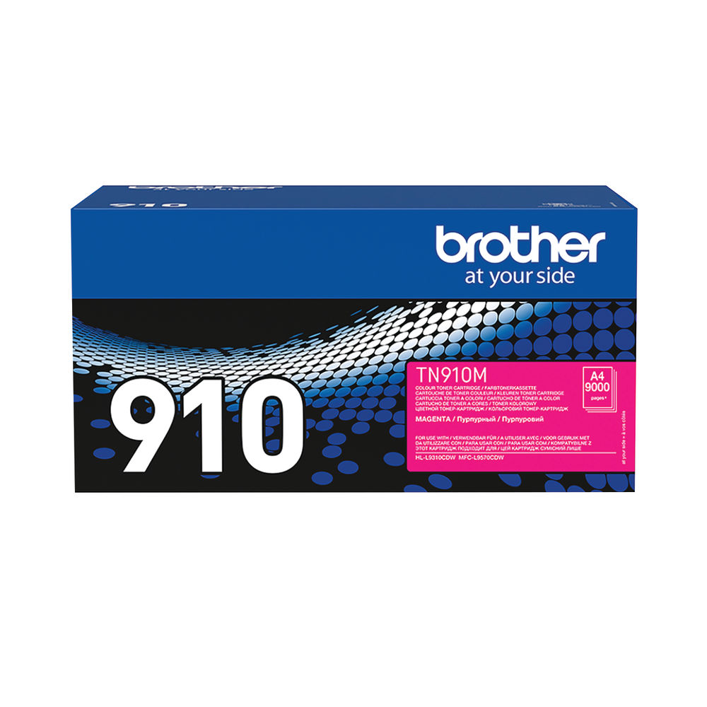 Brother TN910M Ultra High Capacity Magenta Toner Cartridge - TN910M