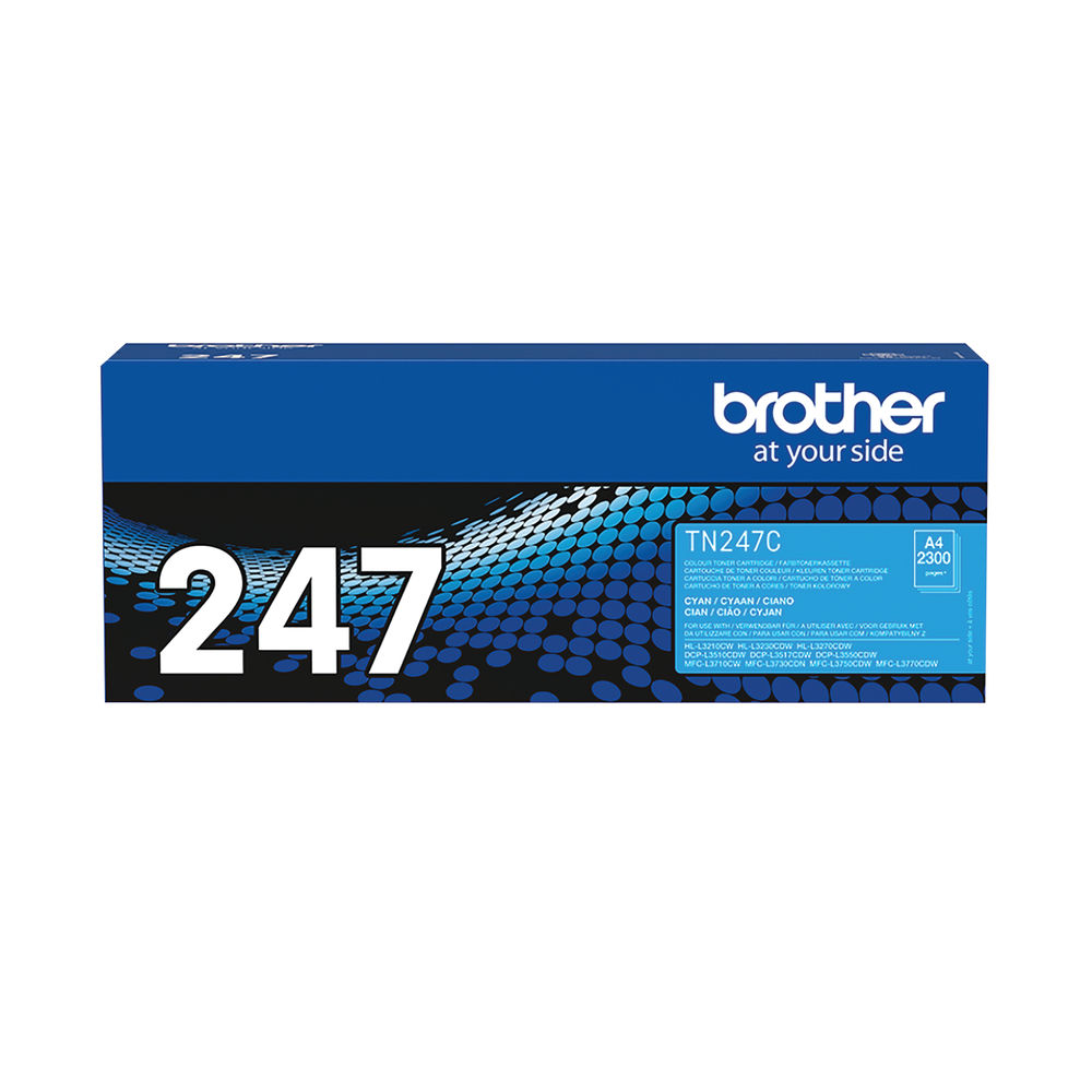 Brother TN247C High Capacity Cyan Toner Cartridge - TN247C