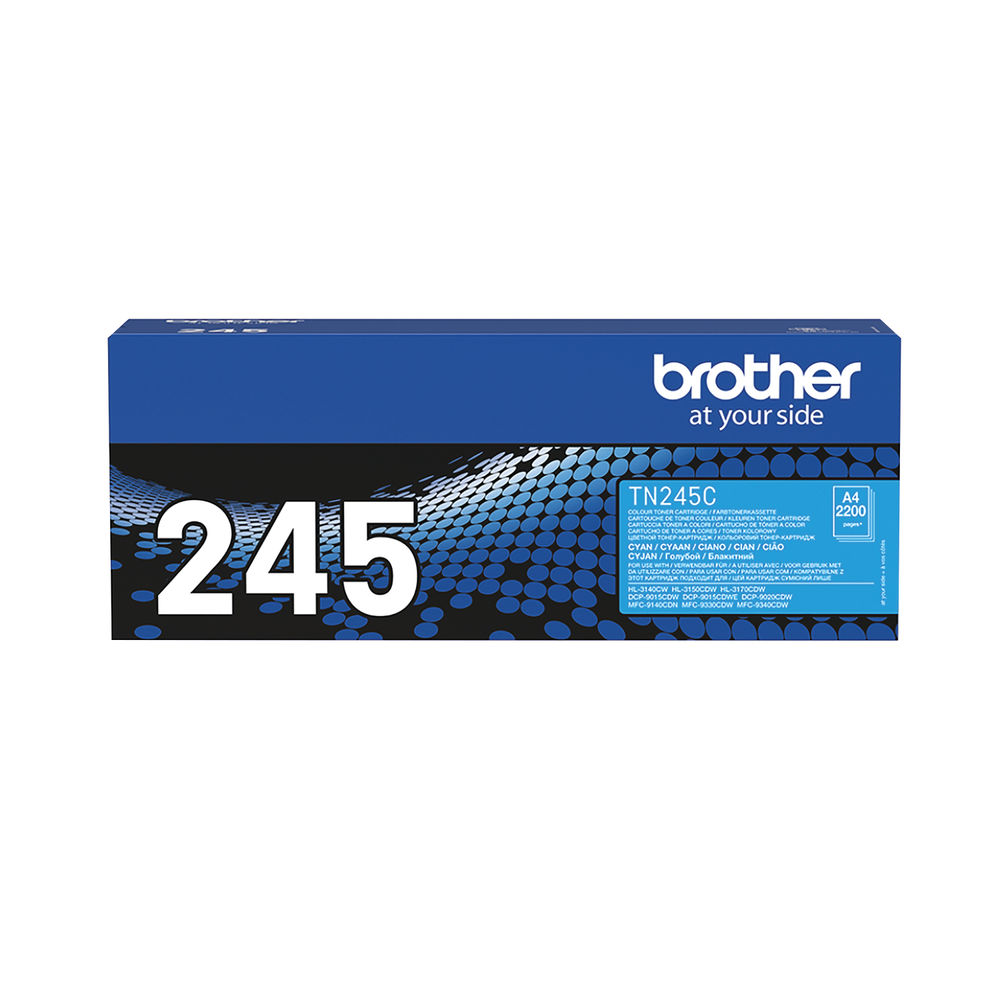 Brother TN245C High Capacity Cyan Toner Cartridge - TN245C