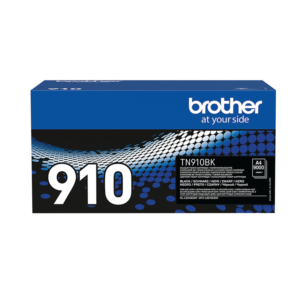 Brother TN910BK Ultra High Capacity Black Toner Cartridge - TN910BK