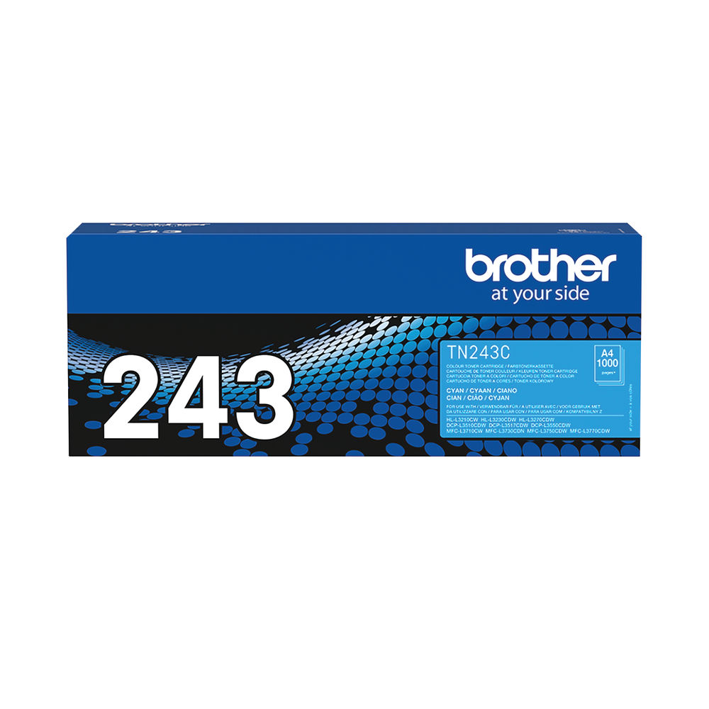 Brother 243 Cyan Toner Cartridge - TN243C