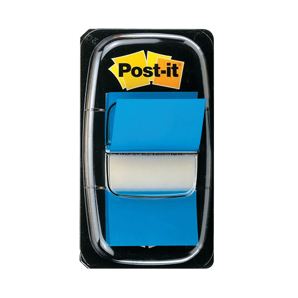 Post-it Blue Standard Index Tabs (Pack of 50)