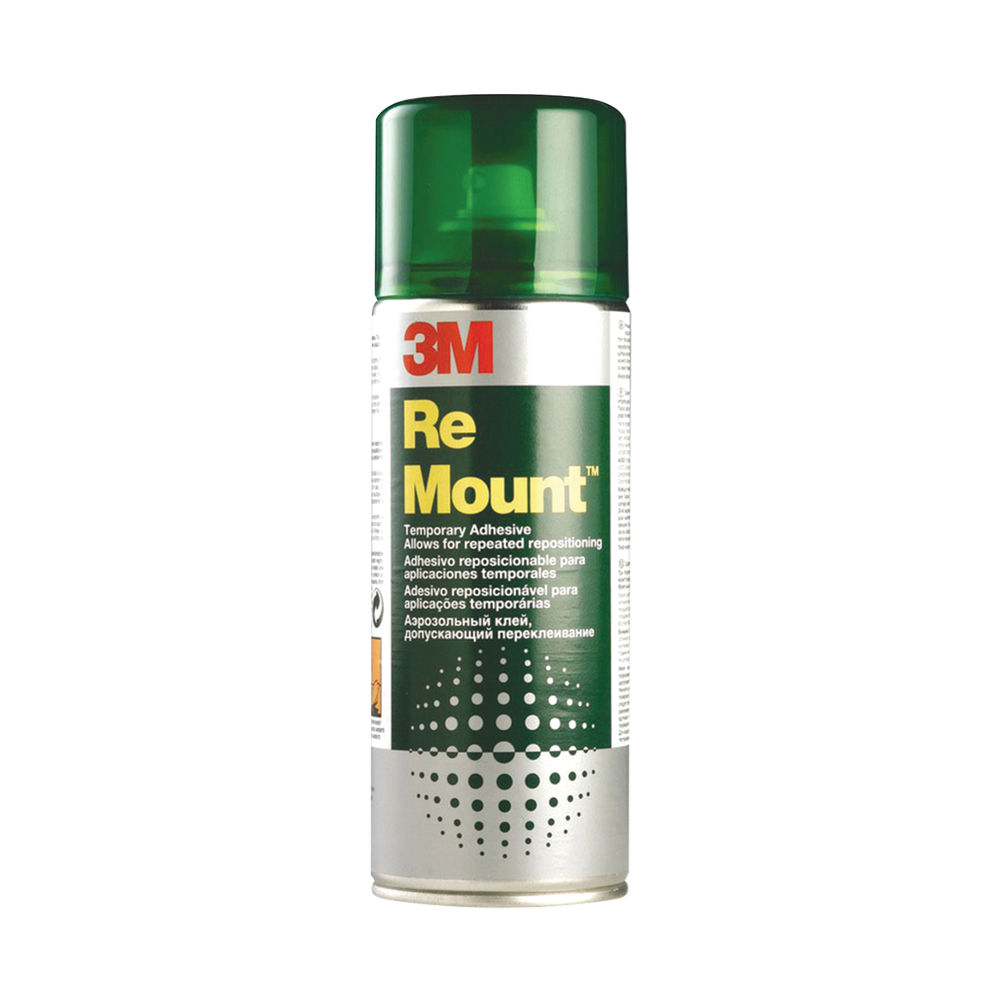 3M ReMount Creative Spray Repositionable Adhesive 400ml REMOUNT