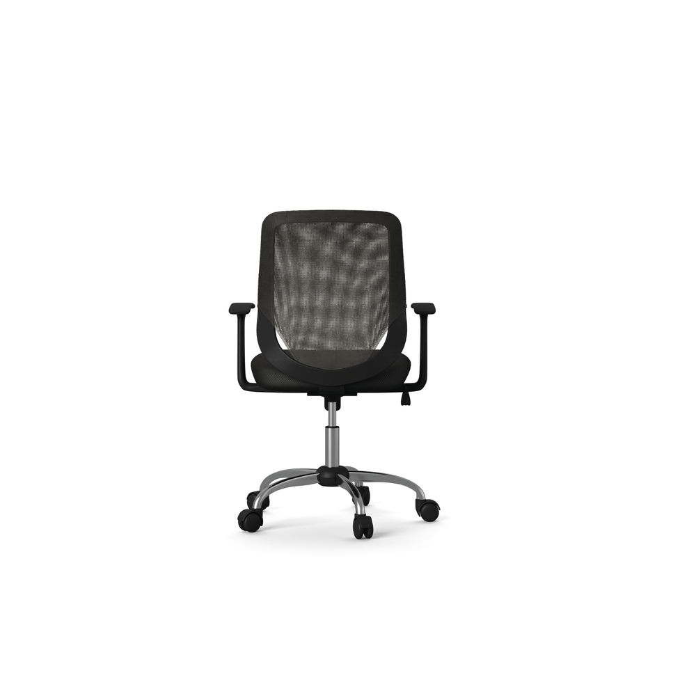 Alphason Atlanta Mesh Back Operator Chair with Arms Black