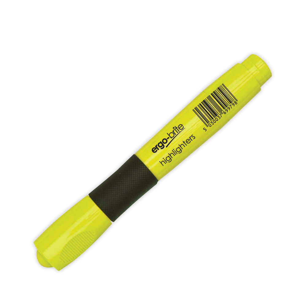 Ergo-Brite Yellow Highlighters (Pack of 10)