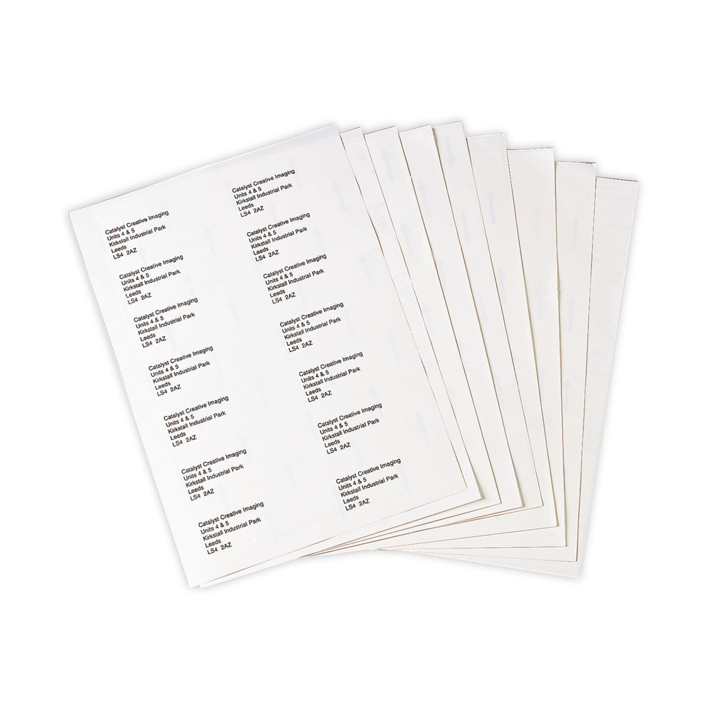 Q-Connect Multipurpose Labels 99.1x38.1mm 14 Per Sheet White (Pack of 1400)