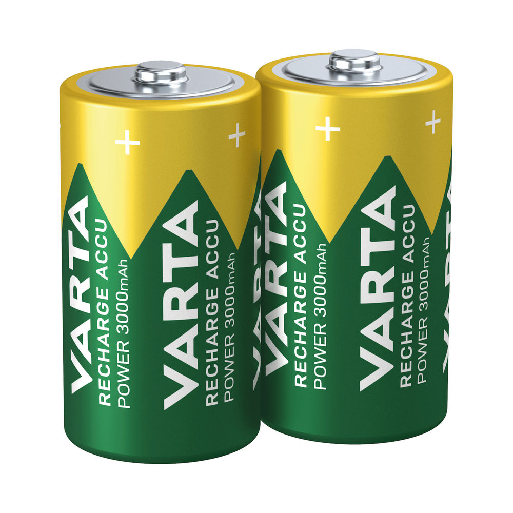 Varta C Rechargeable Accu Battery NiMH 3000 mAh (Pack of 2) 56714101402