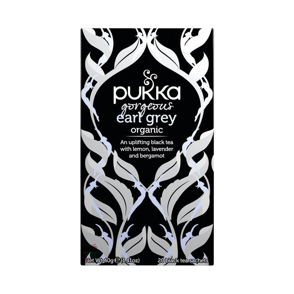 Pukka Gorgeous Earl Grey Fairtrade Tea Bags (Pack of 20) P5052