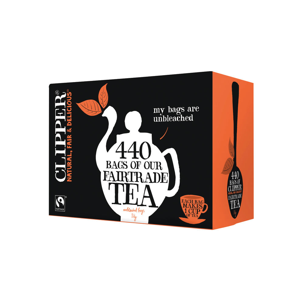 Clipper Fairtrade Everyday Tea Bags (Pack of 440) A06816