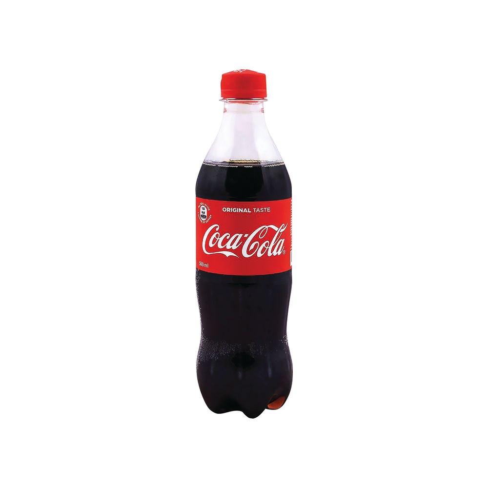 CocaCola 500ml Bottles, Pack of 24 100182