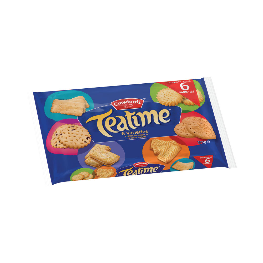 Crawford’s 275g Assorted Teatime Biscuits | 21421