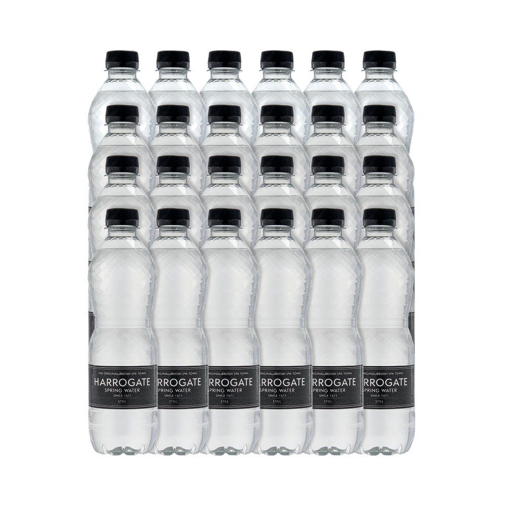 Harrogate Still Spring Water 500ml Plastic Bottle (Pack of 24)