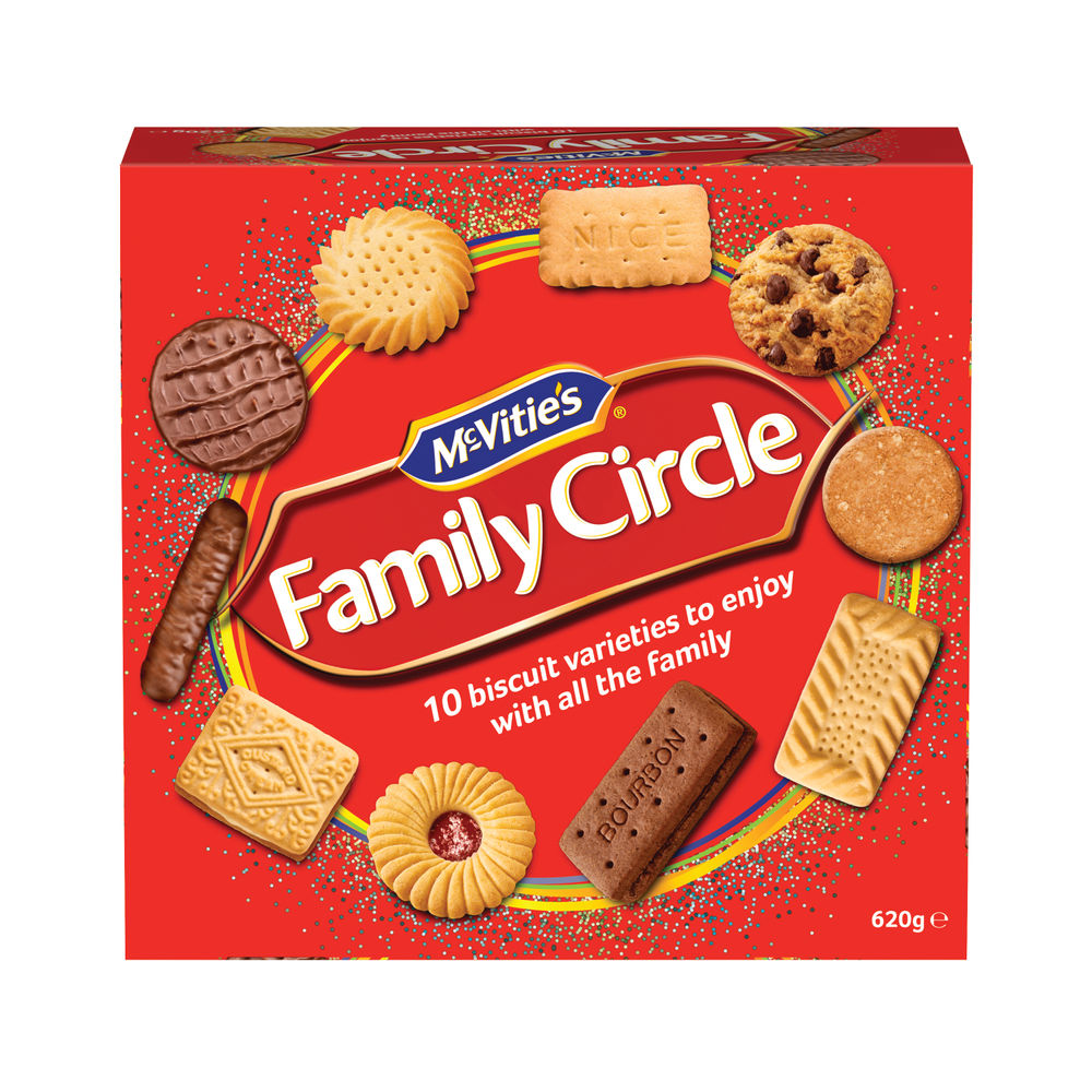 McVitie’s 670g Family Circle Biscuits | 35112