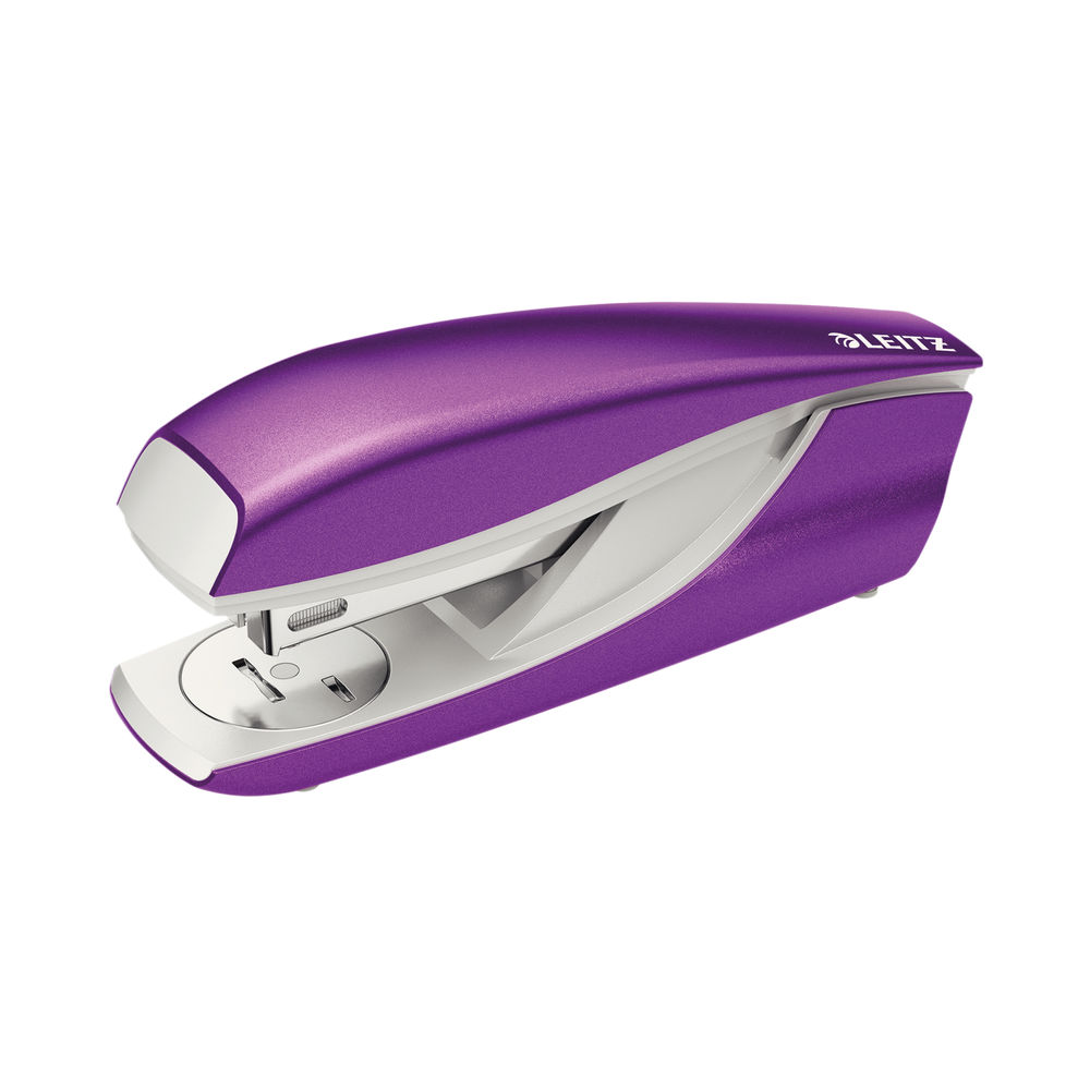 Leitz NeXXt WOW Metal Office Stapler 30 sheets Purple