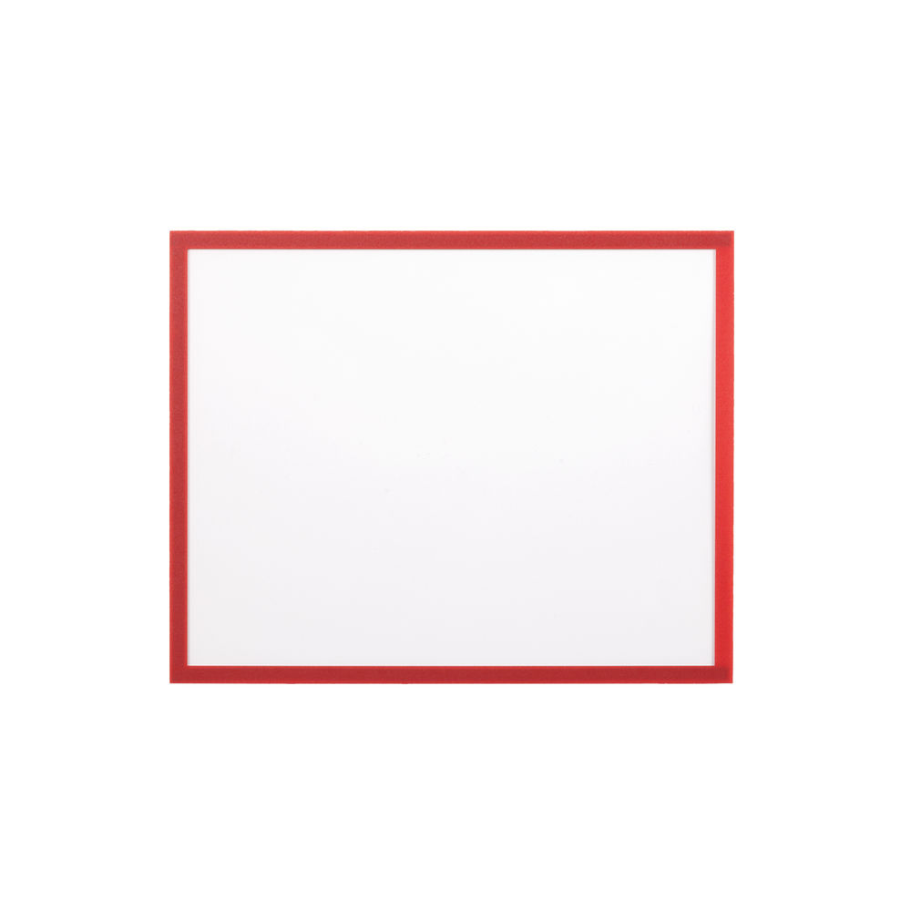 Bi-Office Magnetic Document Holder Red A4 (Pack of 5) FM2930