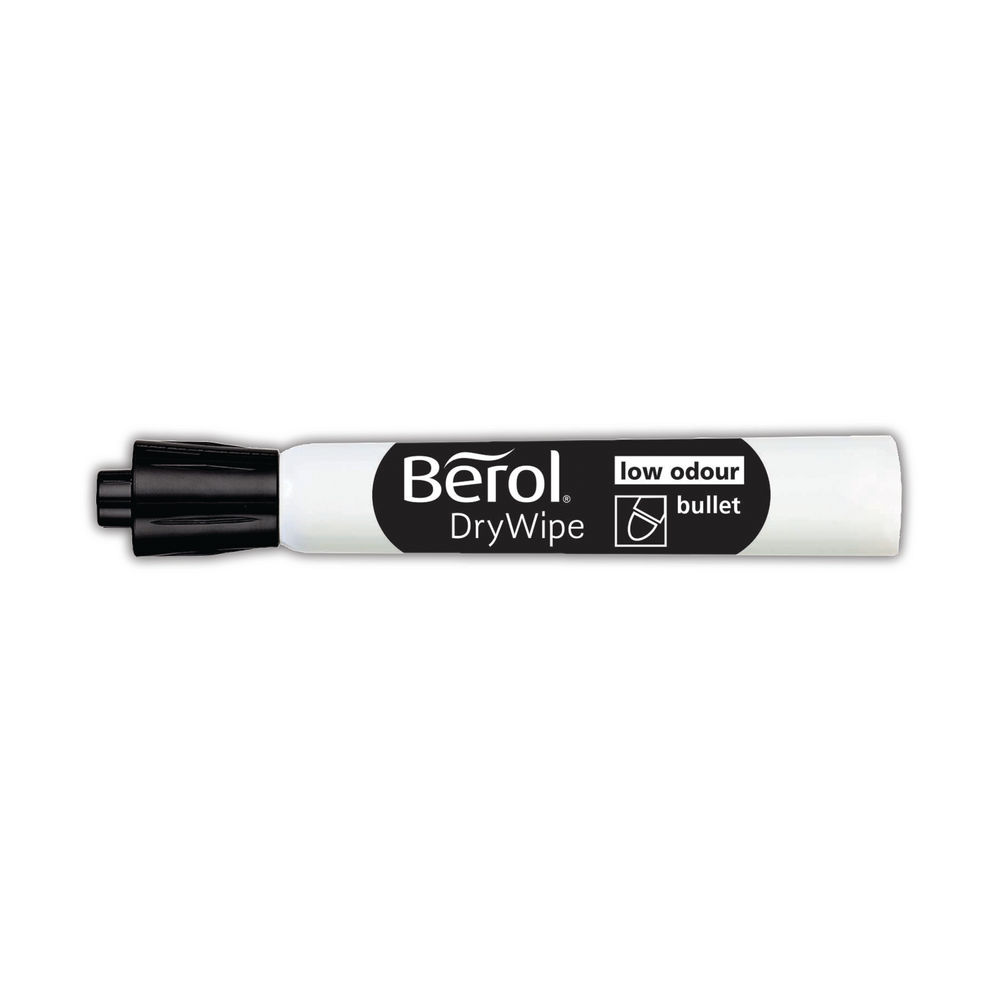 Berol Drywipe Assorted Bullet Tip Markers (Pack of 96)