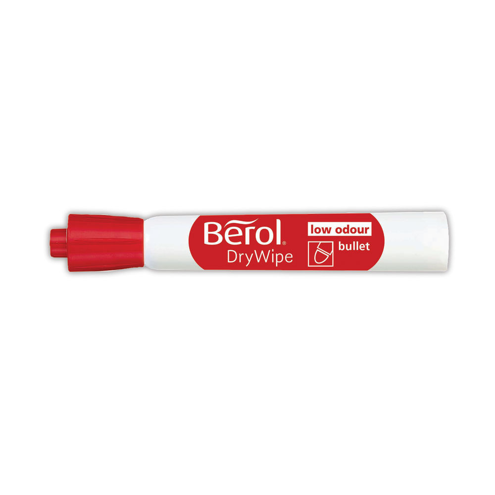 Berol Drywipe Assorted Bullet Tip Markers (Pack of 96)