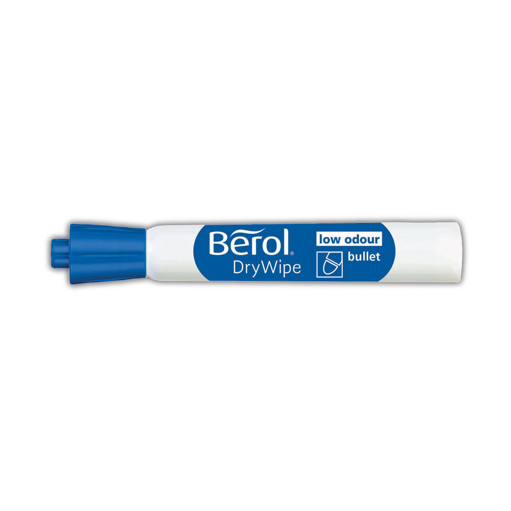 Berol Drywipe Marker Bullet Tip Assorted (Pack of 8)