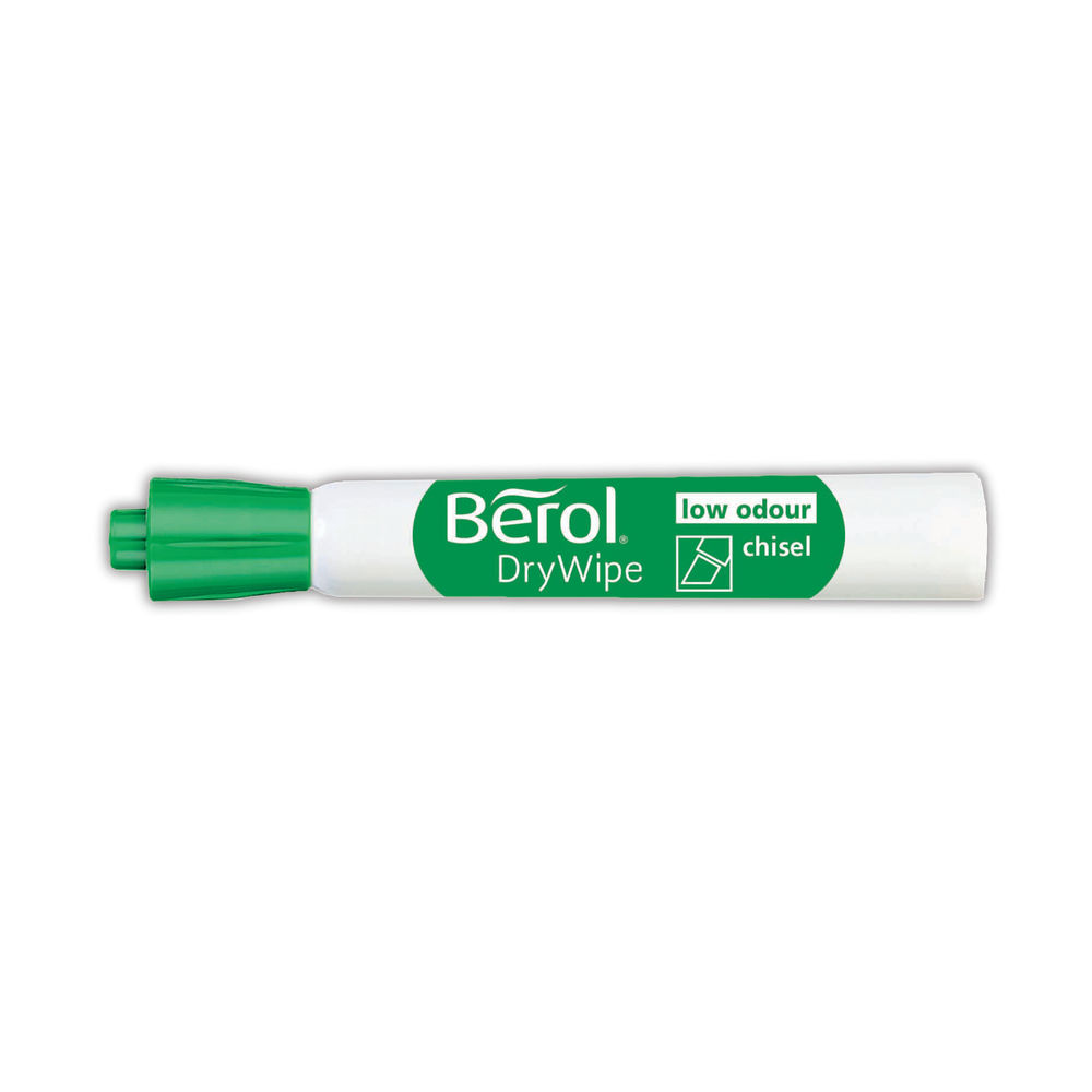 Berol Drywipe Marker Chisel Tip Assorted (Pack of 8)