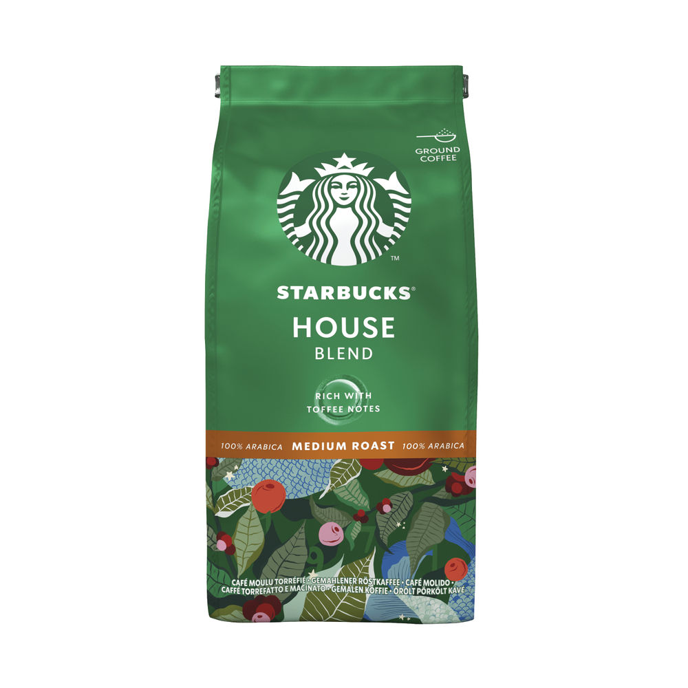 Starbucks 200g House Blend Medium Roast Ground Coffee