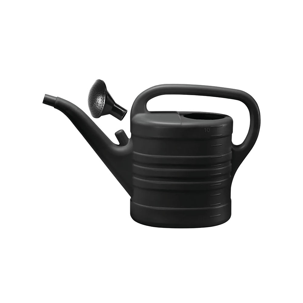 Splash Recycled Watering Can 10 Litre Black 4010529