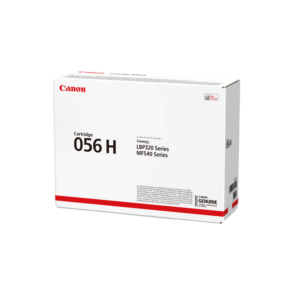 Canon 056H Black Toner Cartridge - High Capacity 3008C002