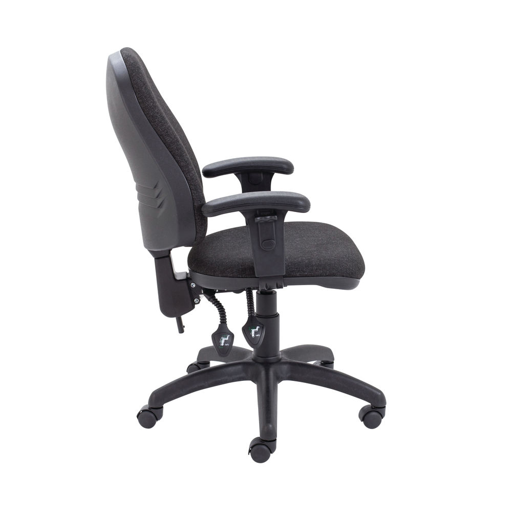 First Charcoal Office Operators Chair