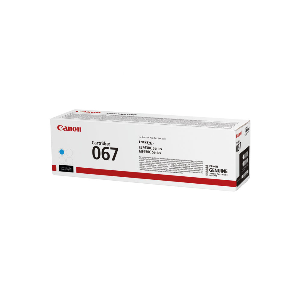 Canon 067 Cyan Toner Cartridge