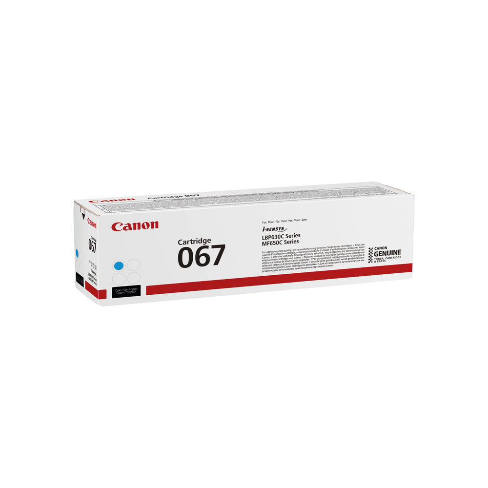 Canon 067 Cyan Toner Cartridge