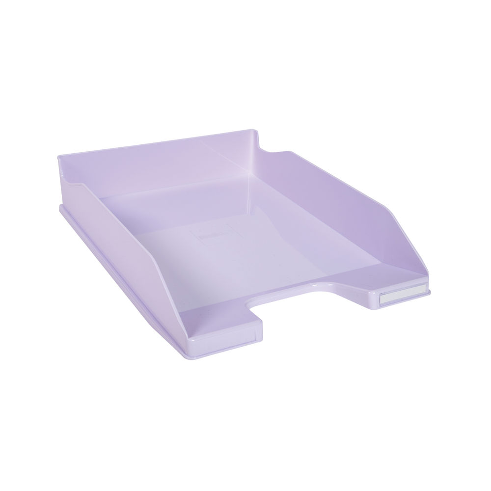 Exacompta Aquarel Combo Midi Letter Tray Set Glossy Pastel