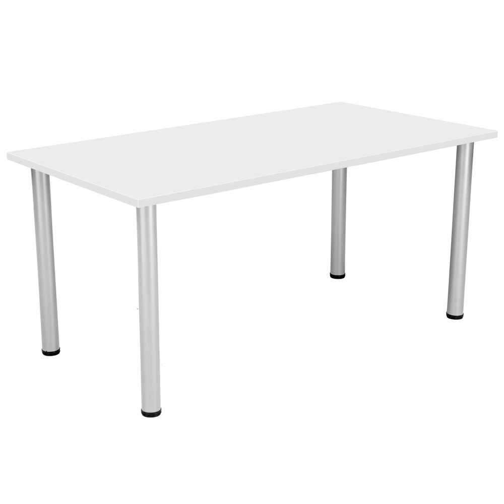 Jemini 1800x800mm White Rectangular Meeting Table