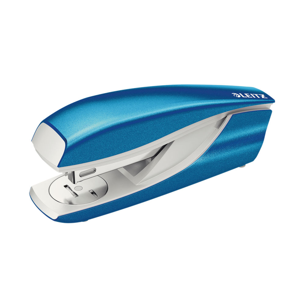 Leitz NeXXt WOW Metal Office Stapler 30 sheets Blue 55021036