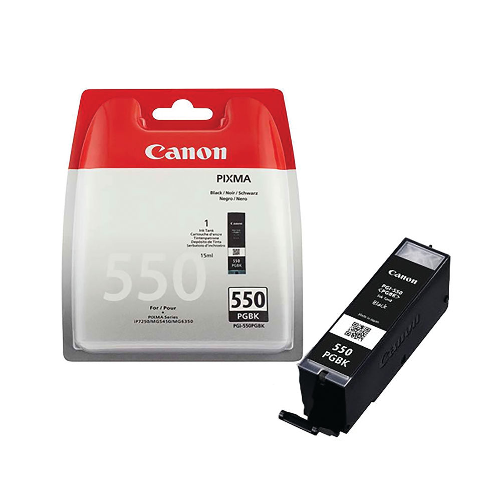 Canon PGI-550PGBK Photo Black Ink Cartridge - 6496B001