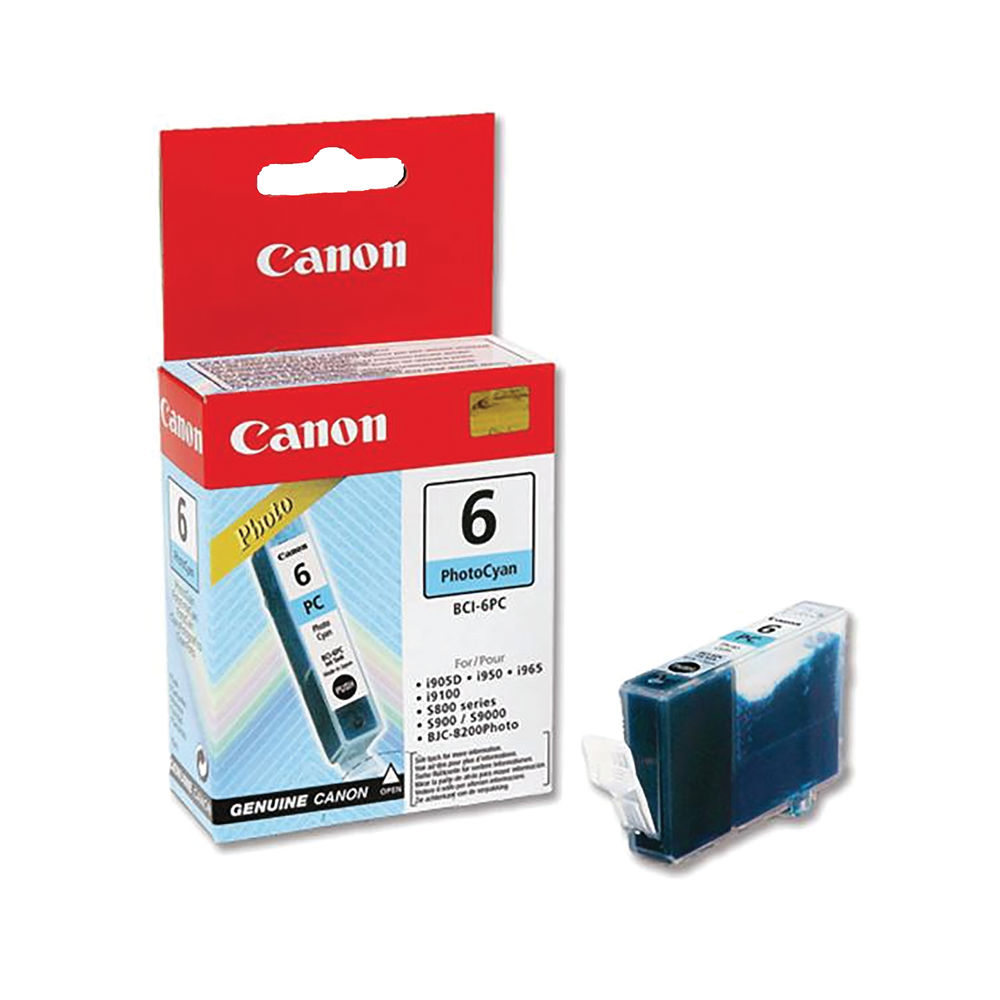 Canon BCI-6PC Photo Cyan Ink Cartridge - 4709A002