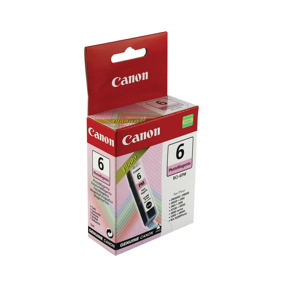 Canon BCI-6PM Photo Magenta Ink Cartridge - 4710A002