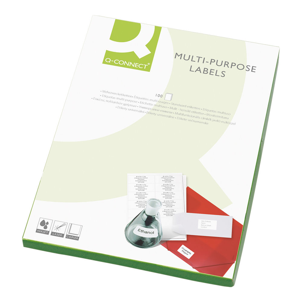 Lyreco multipurpose labels a4