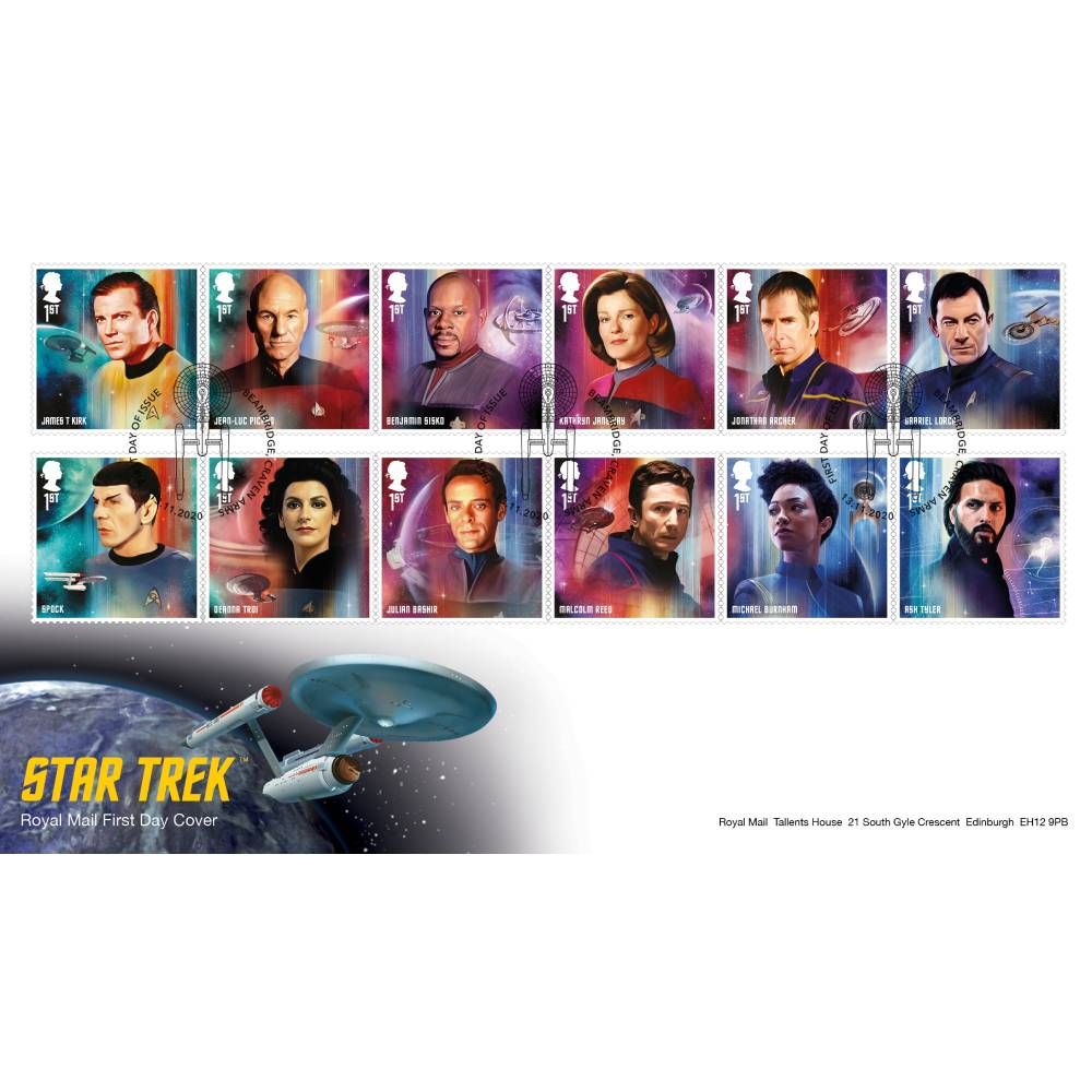 Star Trek Souvenir Stamp Cover