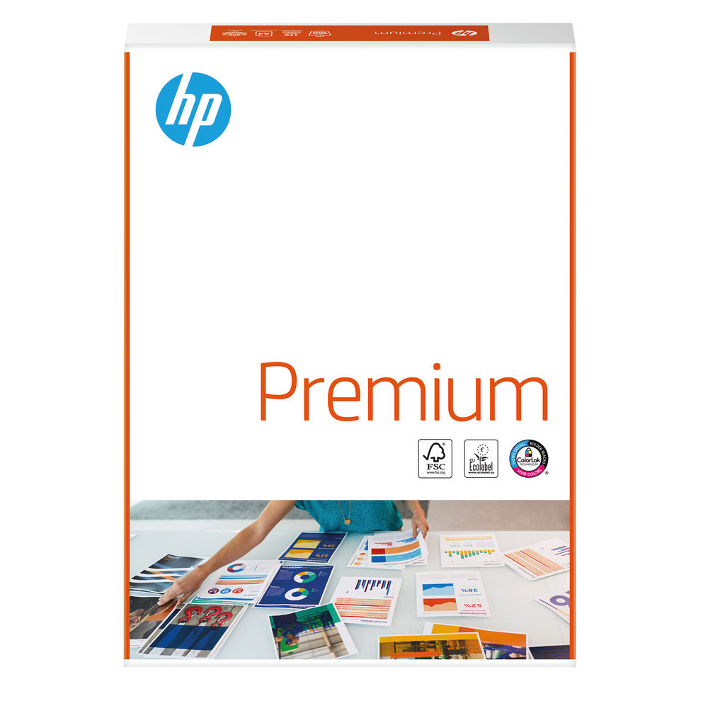 HP Premium White A4 100gsm Paper (Pack of 500)