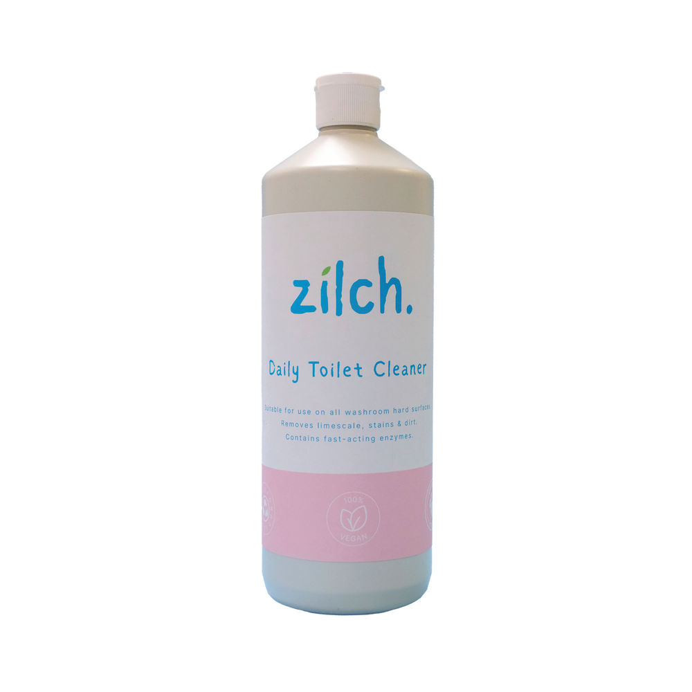 Zilch Refillable Bottle 1 Litre for Daily Toilet Cleaner SCPPBOTTLE1000TC