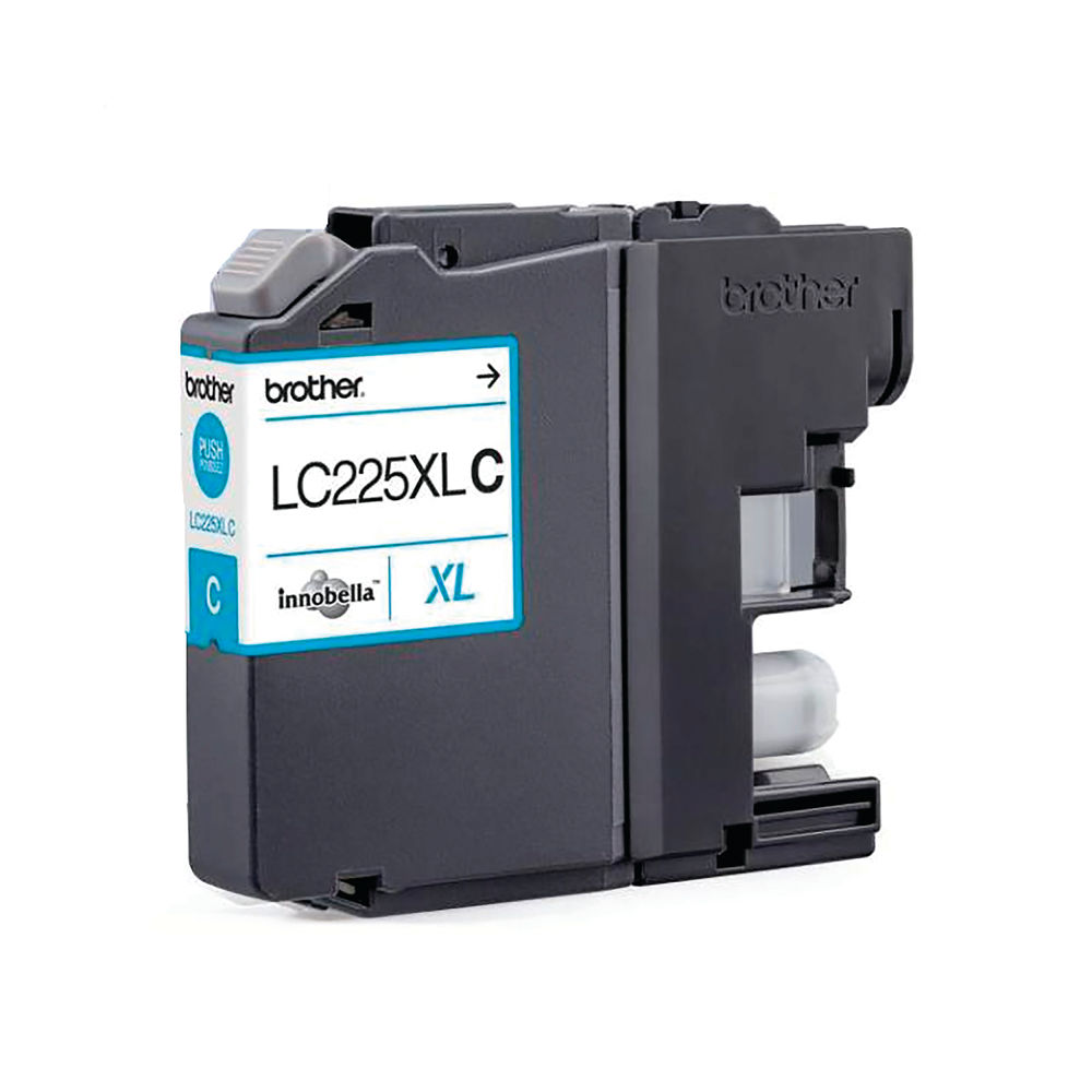 Brother LC225XLC High Capacity Cyan Ink Cartridge - LC225XLC