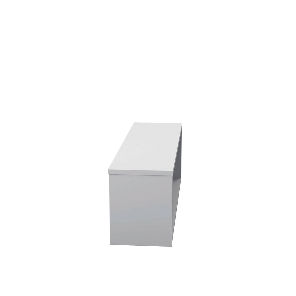 Jemini 1200x315mm White Reception Modular Riser Unit