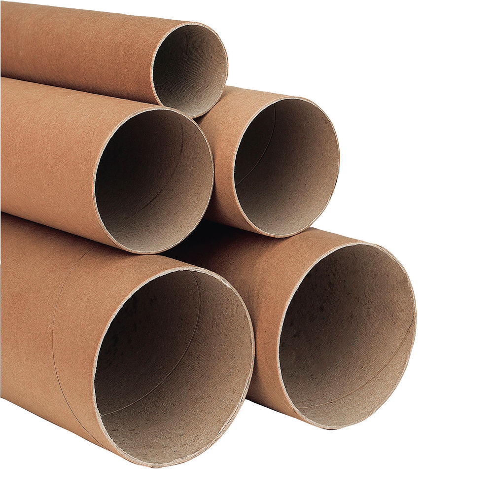 Kraft 330 x 50mm Brown Postal Tubes (Pack of 25)